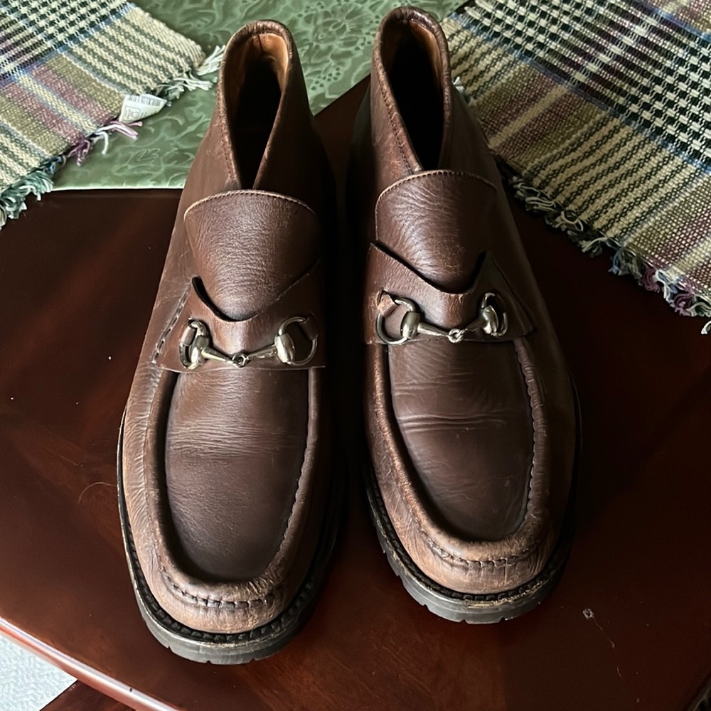 Gucci dress shoe boots